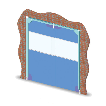 Swing doors kit - EXTRUFLEX