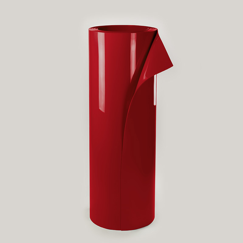 Red anti-return curtains for bullet traps in shooting range