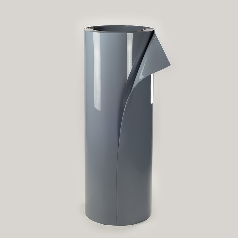 Grey anti-return curtains for bullet traps in shooting range