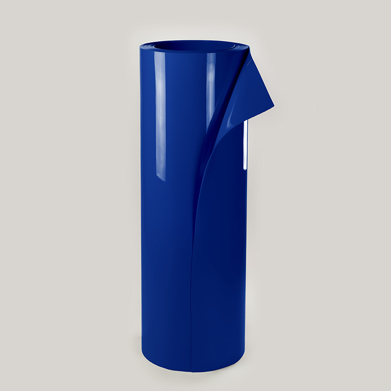 Blue flexible PVC for swing doors, rapid doors, roll-up doors and automatic doors