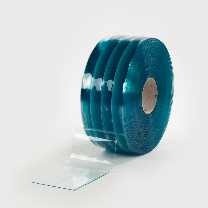 Low temp re-inforced PVC roll for strip doors and curtain doors