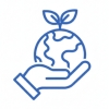 Reduced use of raw materials