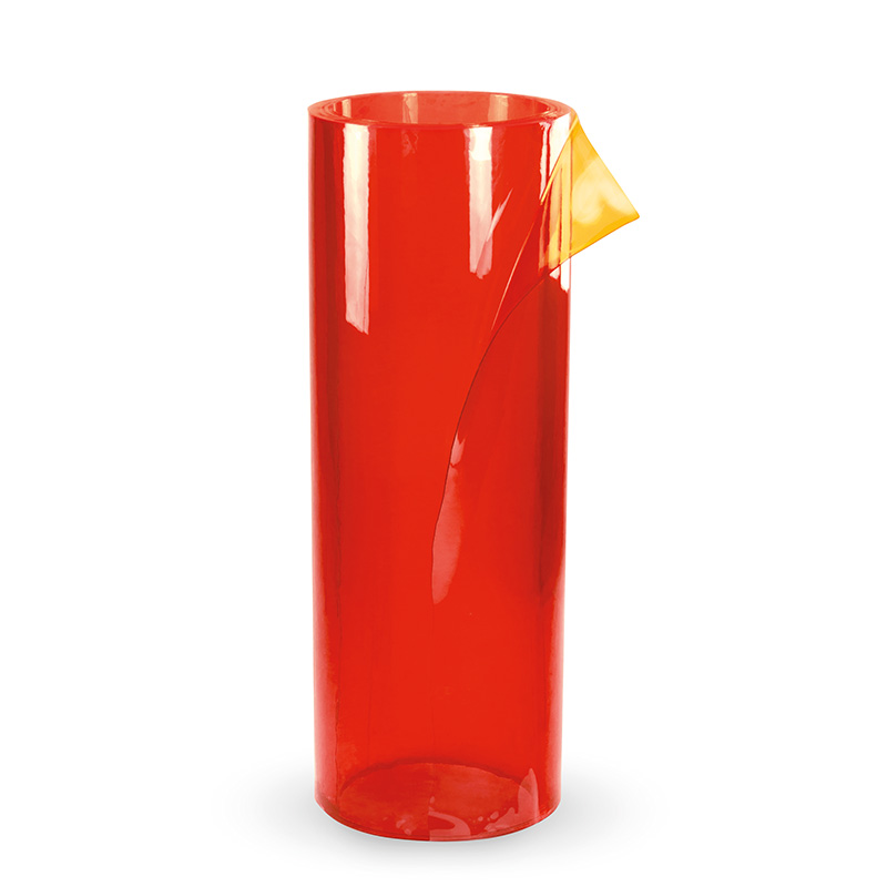 Orange flexible PVC for swing doors, rapid doors, roll-up doors and automatic doors
